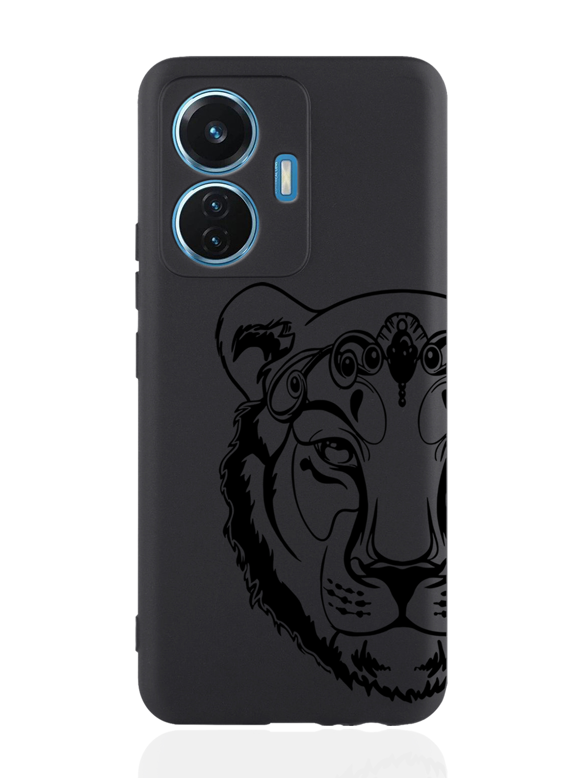 

Чехол MustHaveCase для Vivo T1/S15e Львица черный