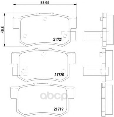 

Колодки тормозные дисковые задн HONDA: ACCORD IV 90-93, ACCORD IV Aerodeck 91-93, ACCORD I, Колодки тормозные дисковые задн HONDA: ACCORD IV 90-93, ACCORD IV Aerodeck 91-93, ACCORD IV купе 92-93, ACCORD V 93-96, ACCORD V Aerodeck 93-98, ACCORD V купе 93-9