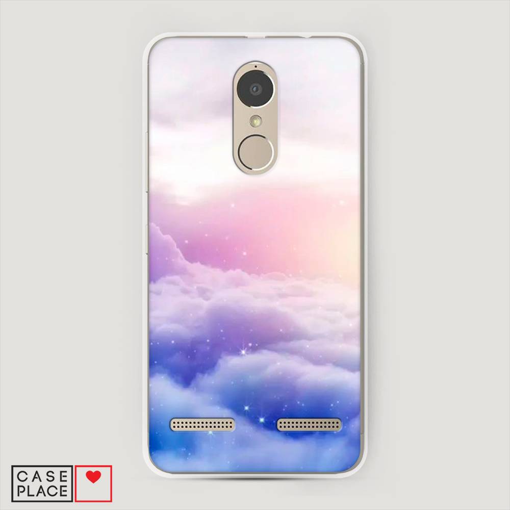 

Чехол на Lenovo K6 Power "Небеса", Голубой;белый;розовый, 112350-2