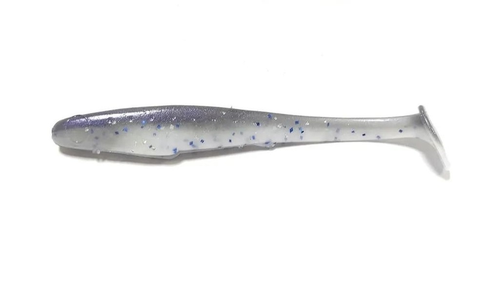 

Силиконовая приманка REINS ROCKVIBE SHINER 4" Цв. B88-Blue minnow, Серый, Rockvibe Shiner