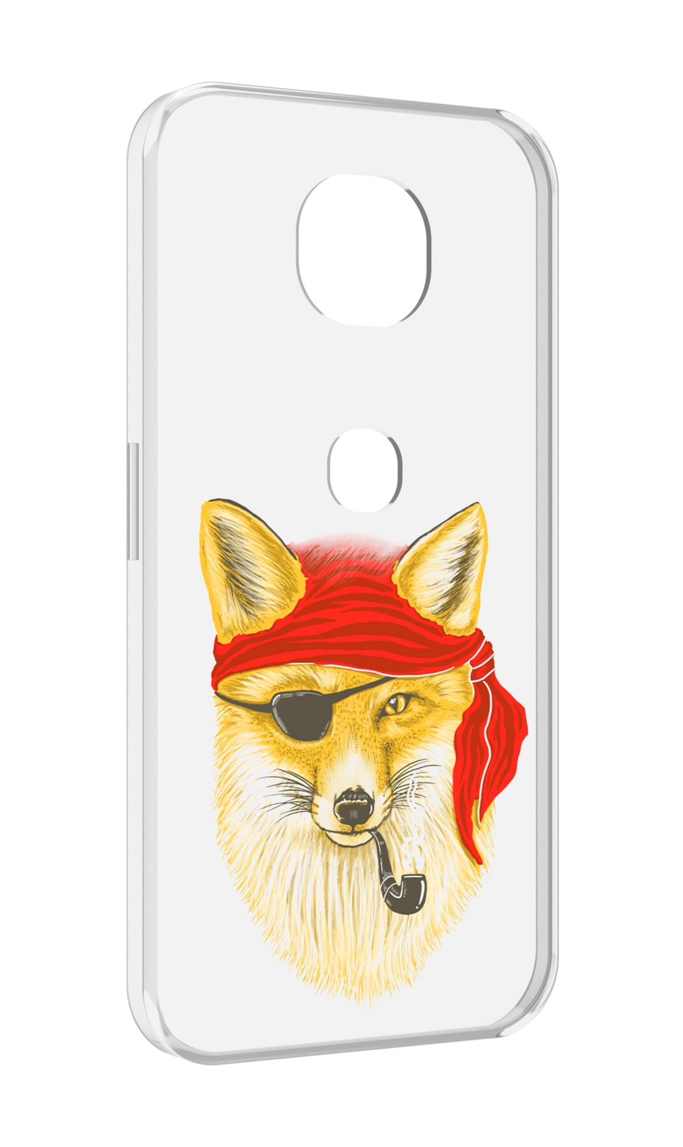 

Чехол MyPads лиса-пират для Motorola Moto G5S (XT1799-2), Прозрачный, Tocco