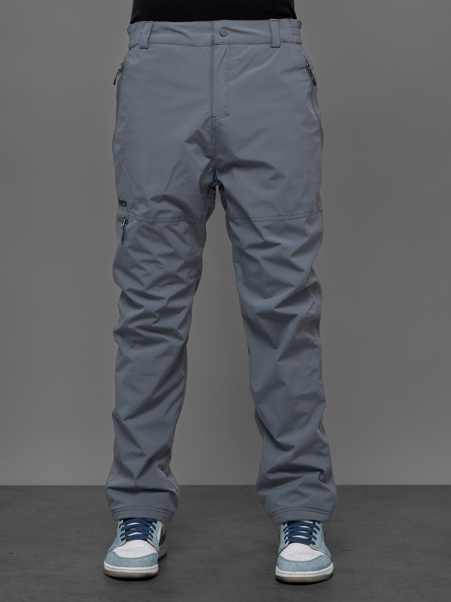 

Спортивные брюки мужские NoBrand OI-21137 серые M, Серый, OI-21137