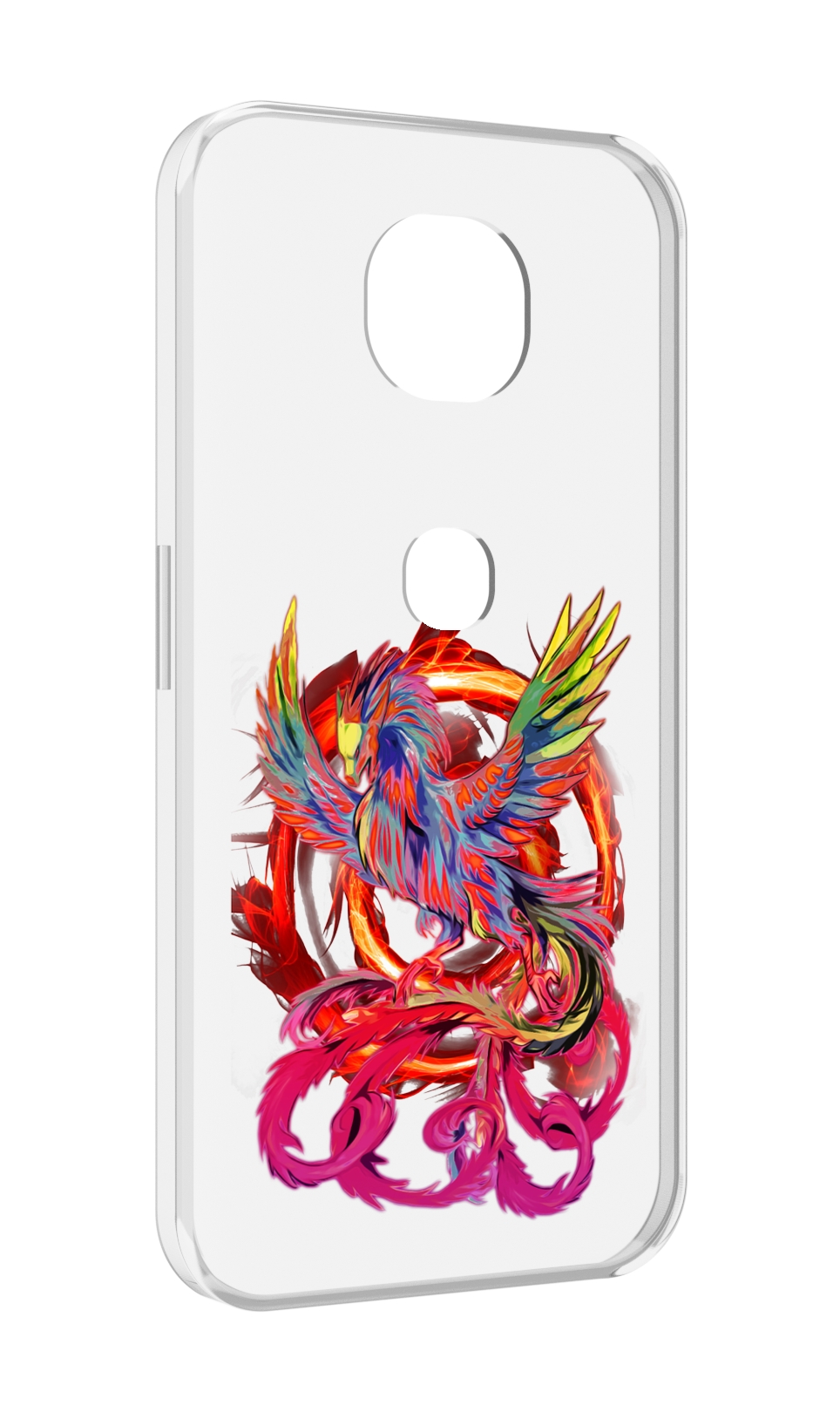 

Чехол MyPads красочный феникс для Motorola Moto G5S (XT1799-2), Прозрачный, Tocco