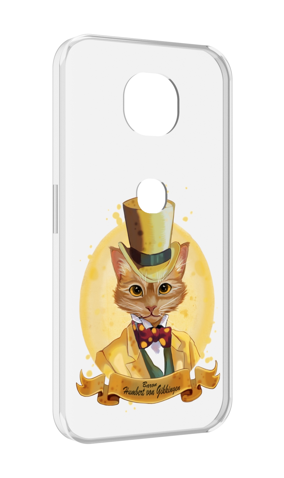 

Чехол MyPads кот юрист для Motorola Moto G5S (XT1799-2), Прозрачный, Tocco