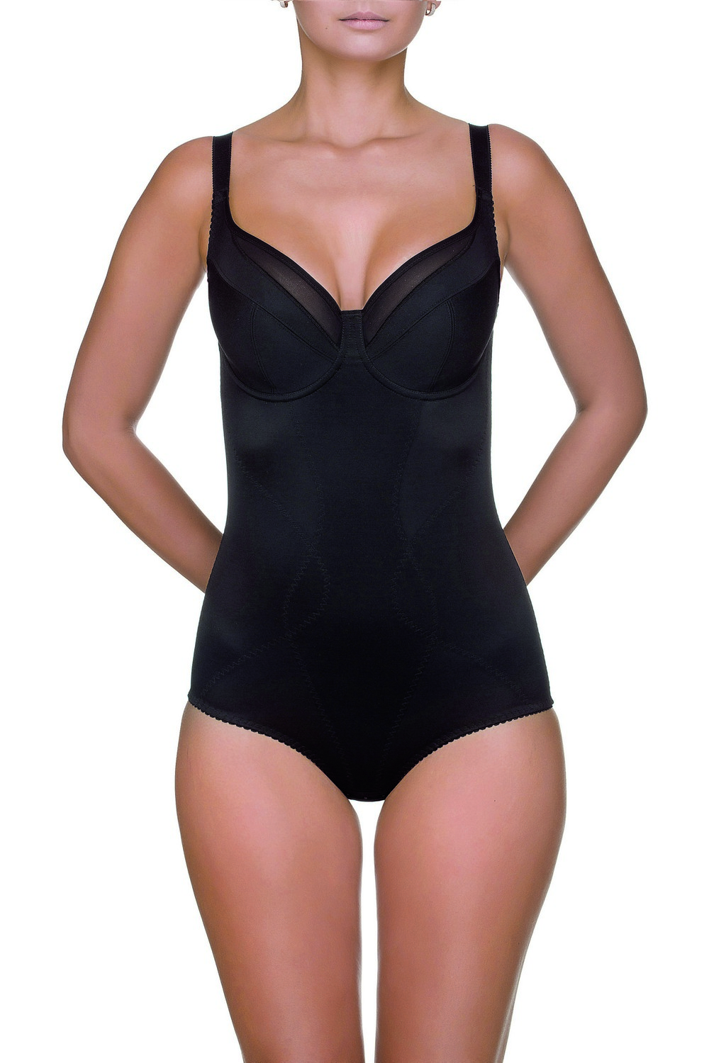 

Боди женское Lauma 79482 черное 6XL, 79482