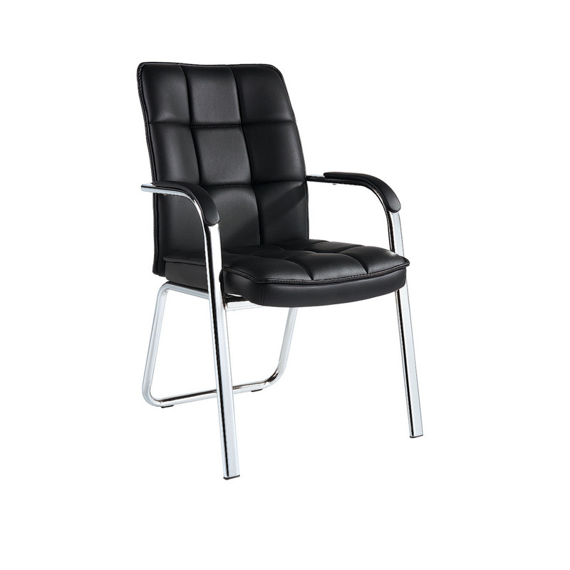фото Конференц-кресло bn_tq_echair-810 vpu кожзам черный, хром easy chair