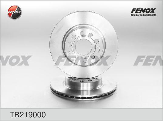 

Тормозной диск FENOX передний для Audi A3/Skoda Octavia/Volkswagen Golf 03- TB219000