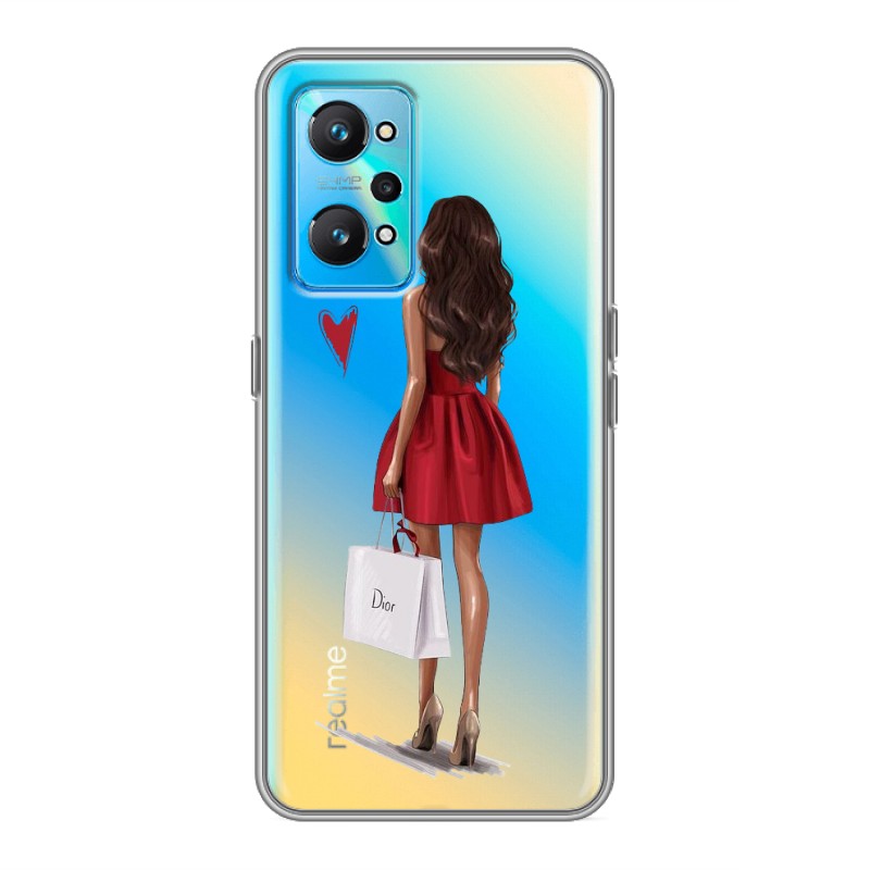 фото Прозрачный чехол для realme gt neo 3t 100gadgets