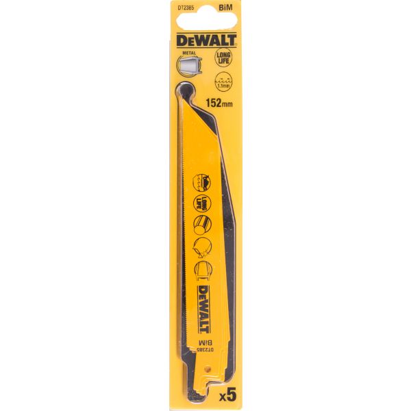 

Полотно по металлу для сабельных пил DeWalt DT2385-QZ, DT2385-QZ