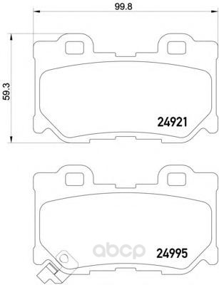 

Колодки зад. INFINITY FX 08=> Textar 2499501, Колодки зад. INFINITY FX 08=> Textar 2499501 Textar 2499501
