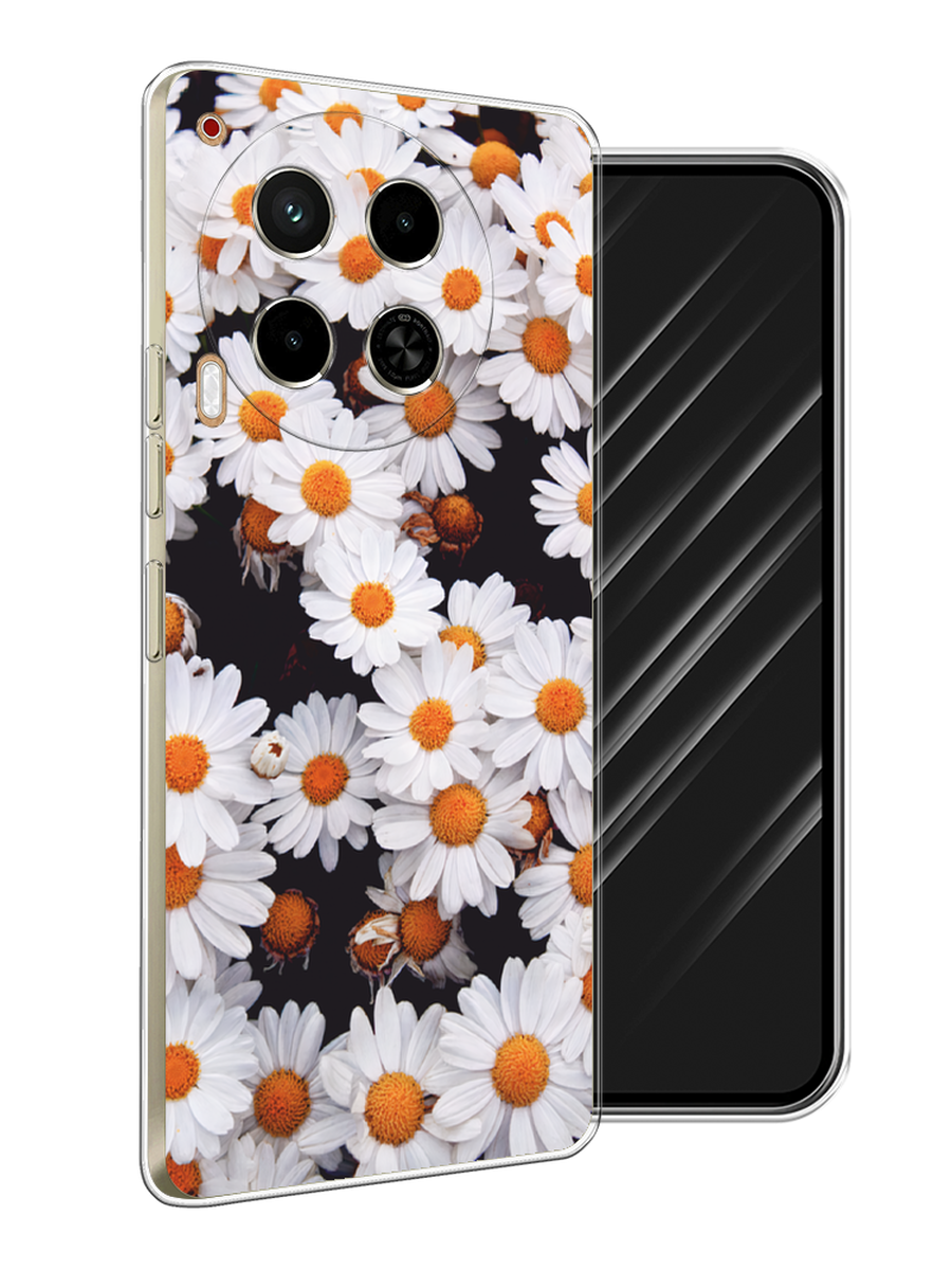 

Чехол Awog на Tecno Camon 30 4G "Ромашковое поле", Белый, 305650-1