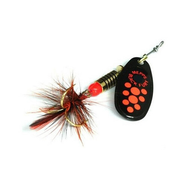 

Mepps Блесна вращающаяся (вертушка) MEPPS COMET BLACK FURY MOUCHE ( 3,5гр/NR), Черный