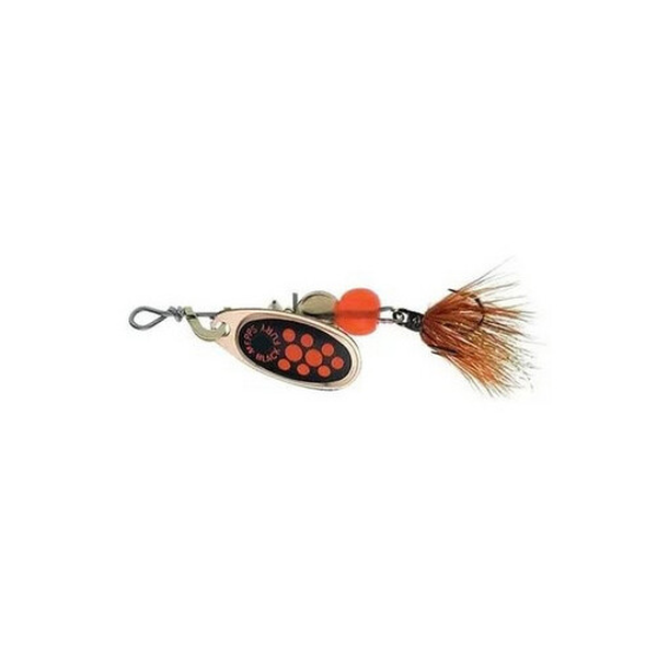 

Mepps Блесна вращающаяся (вертушка) MEPPS COMET BLACK FURY MOUCHE ( 8гр/CU), Коричневый