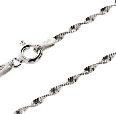 

Цепочка из серебра 50 см Серебряная венеция 3676R020L, 3676R020L
