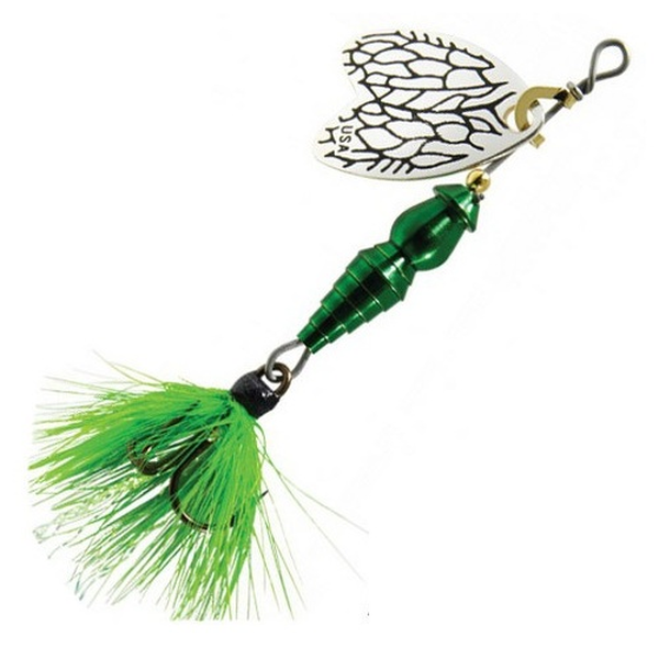 

Mepps Блесна вращающаяся (вертушка) MEPPS BUG ( 4гр/Olive), Серебристый;зеленый