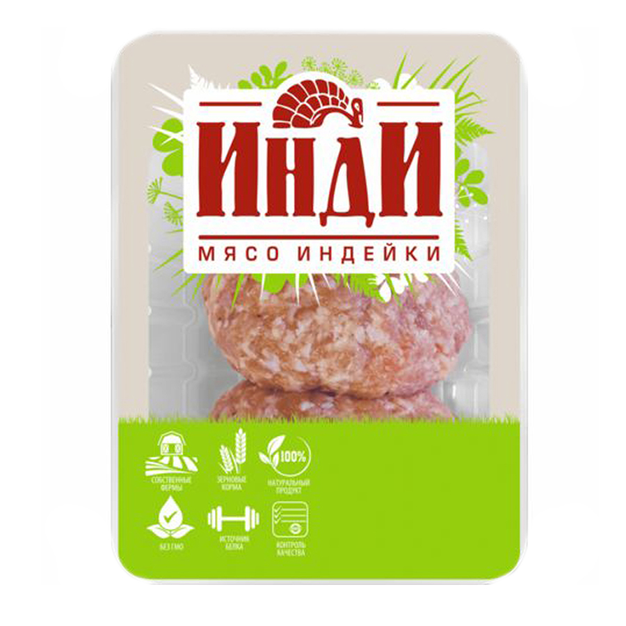 

Котлеты Инди АА по-киевски, из индейки, охлажденные, 400 г