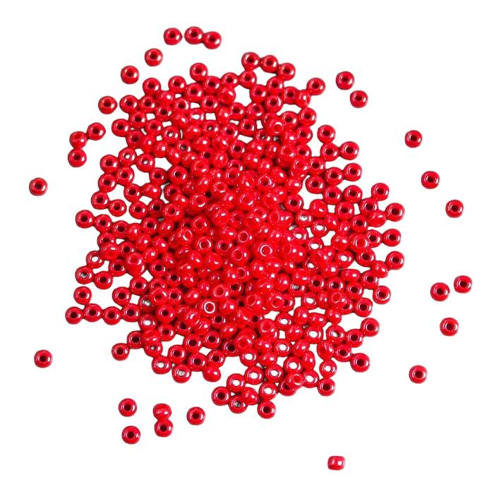 

Бисер Preciosa Чехия 5г 10/0 (98170), Красный