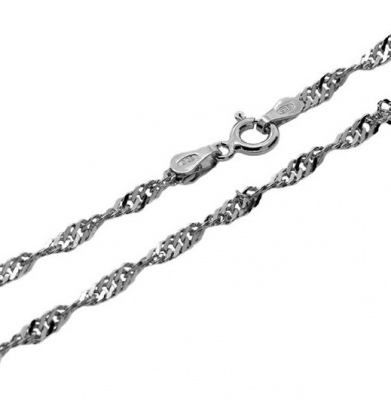 

Цепочка из серебра 40 см Серебряная венеция 1639R040L, 1639R040L