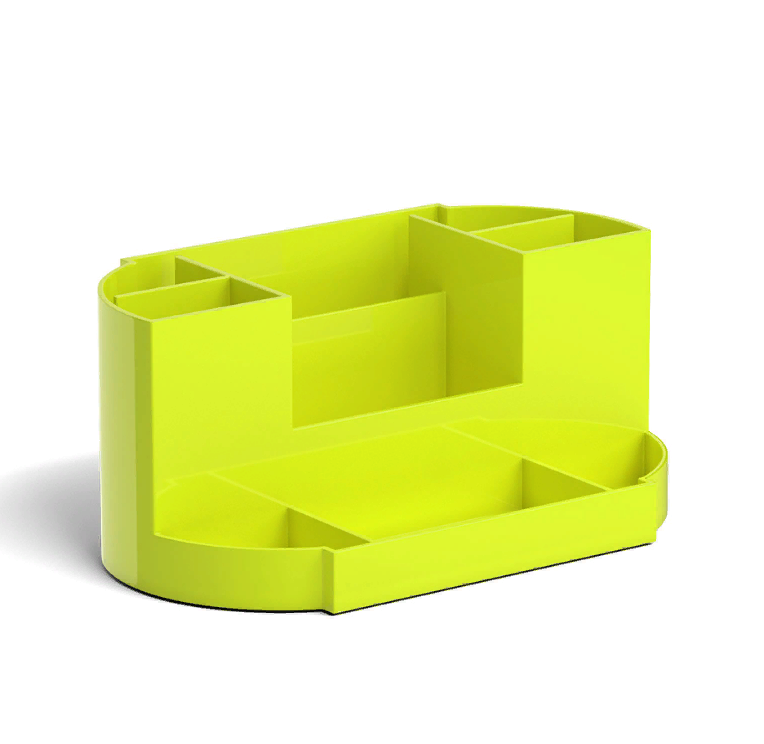 

Подставка настольная пластиковая ErichKrause Victoria, Neon Solid, желтый