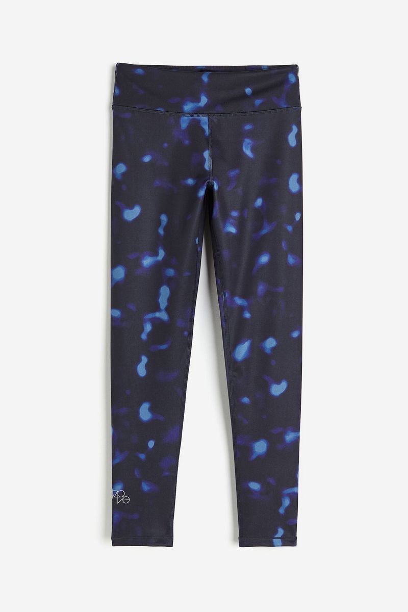

Леггинсы детские H&M 1187662, Черный, Синий, 110, 1187662