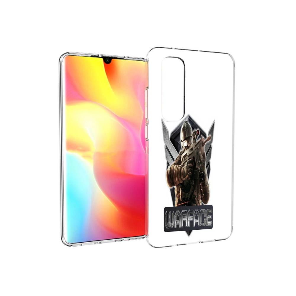 

Чехол MyPads Tocco для Xiaomi Mi Note 10 Lite игра про войну (PT149714.254.374), Прозрачный, Tocco