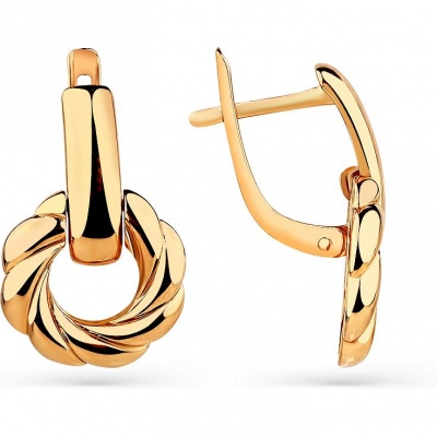 

Серьги из красного золота без вставки Master Brilliant 002-0390-0000-010, 002-0390-0000-010