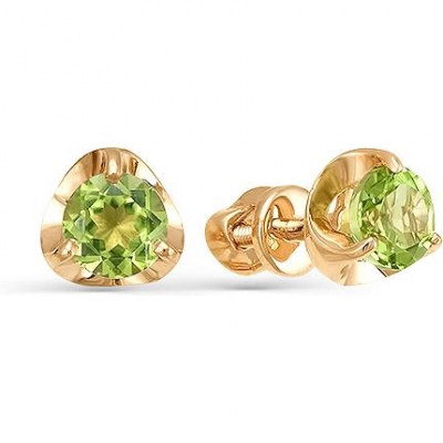 

Серьги из красного золота с 2 хризолитами Master Brilliant 05-1-013-0800-010, 05-1-013-0800-010