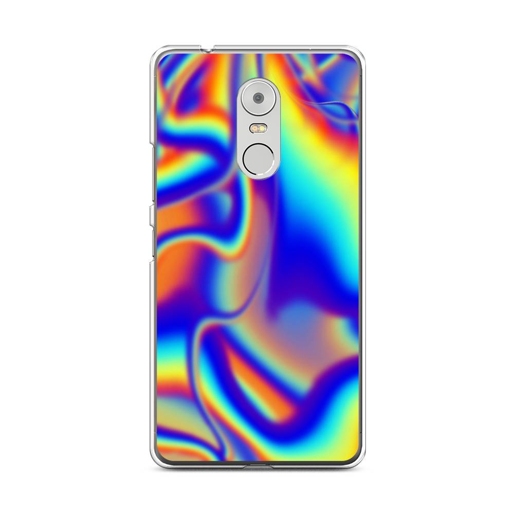 

Чехол на Lenovo K6 Note "Яркая голограмма", Разноцветный, 112250-3