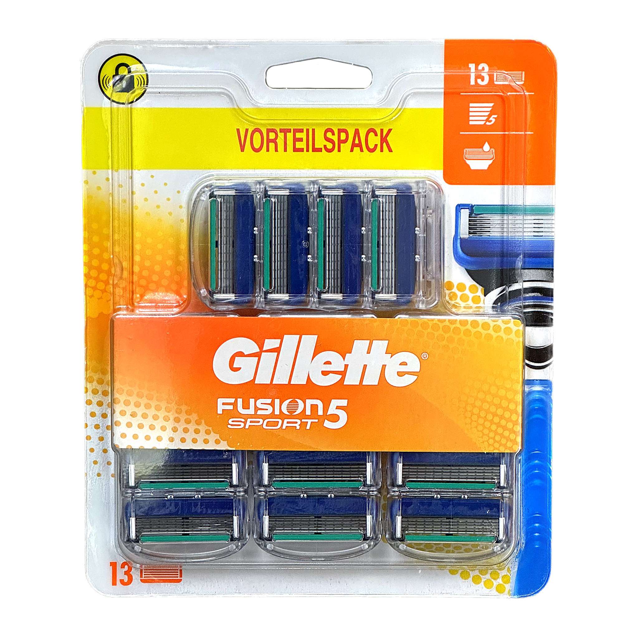 

Сменные кассеты Gillette Fusion5 Sport, 13 шт., Fusion5 Sport 13