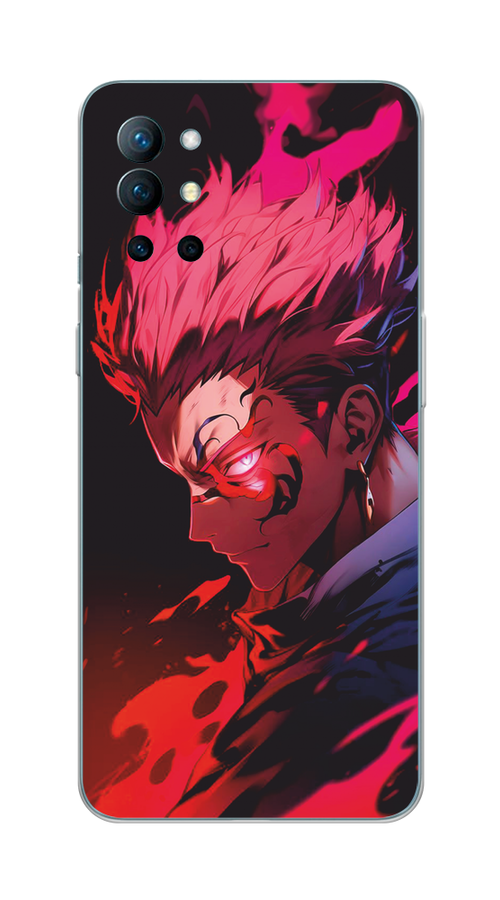 

Чехол Awog на OnePlus 9R "Взгляд Сукуны", Розовый;красный;черный, 151650-1