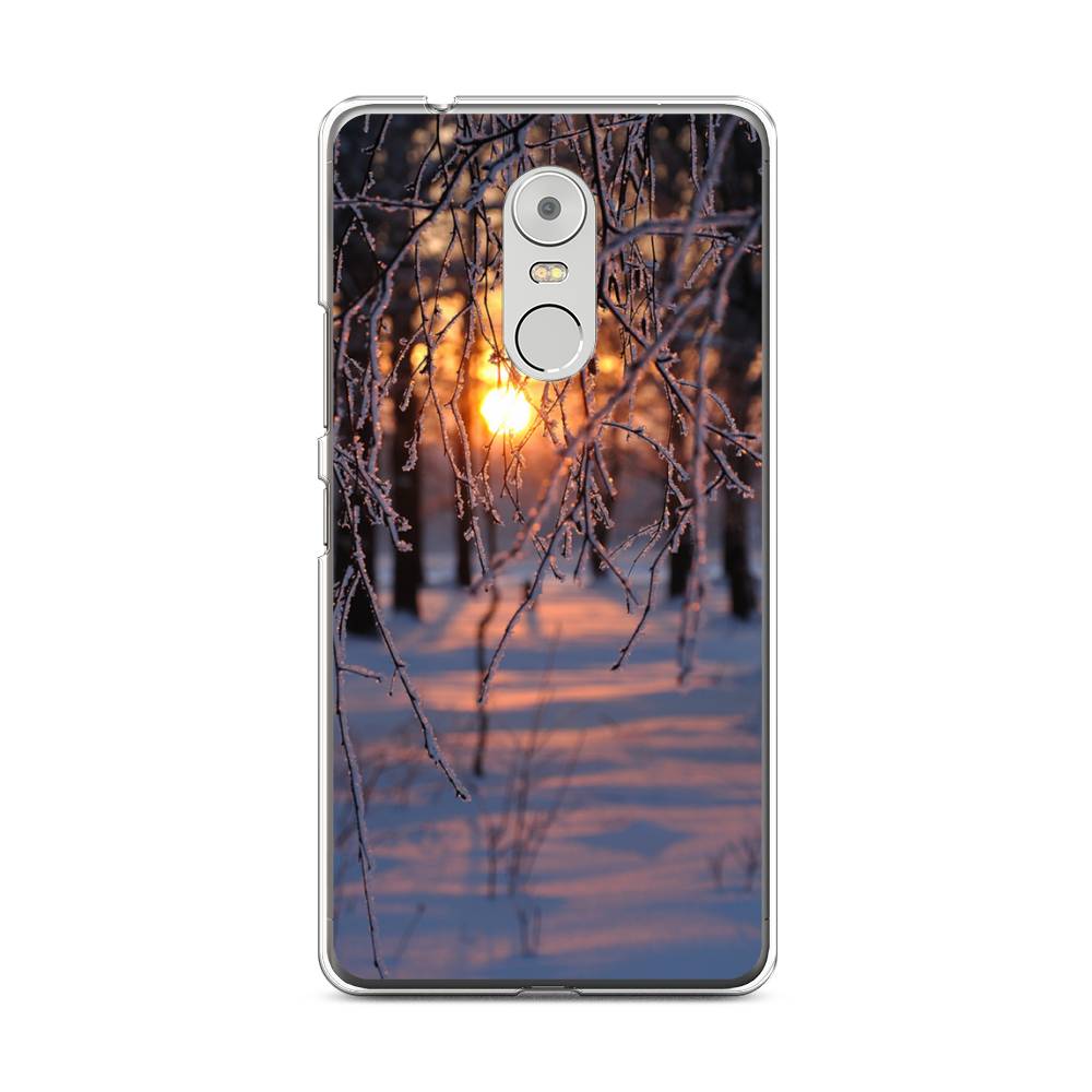 

Чехол на Lenovo K6 Note "Зима 7", Оранжевый;розовый;черный, 112250-2