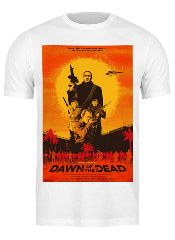 

Футболка мужская Printio Рассвет мертвецов / dawn of the dead 2532799 белая 2XL, Белый, Рассвет мертвецов / dawn of the dead 2532799