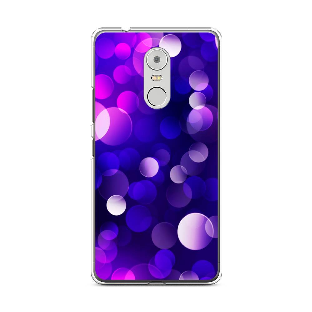 

Чехол на Lenovo K6 Note "Абстракция 27", Фиолетовый, 112250-3