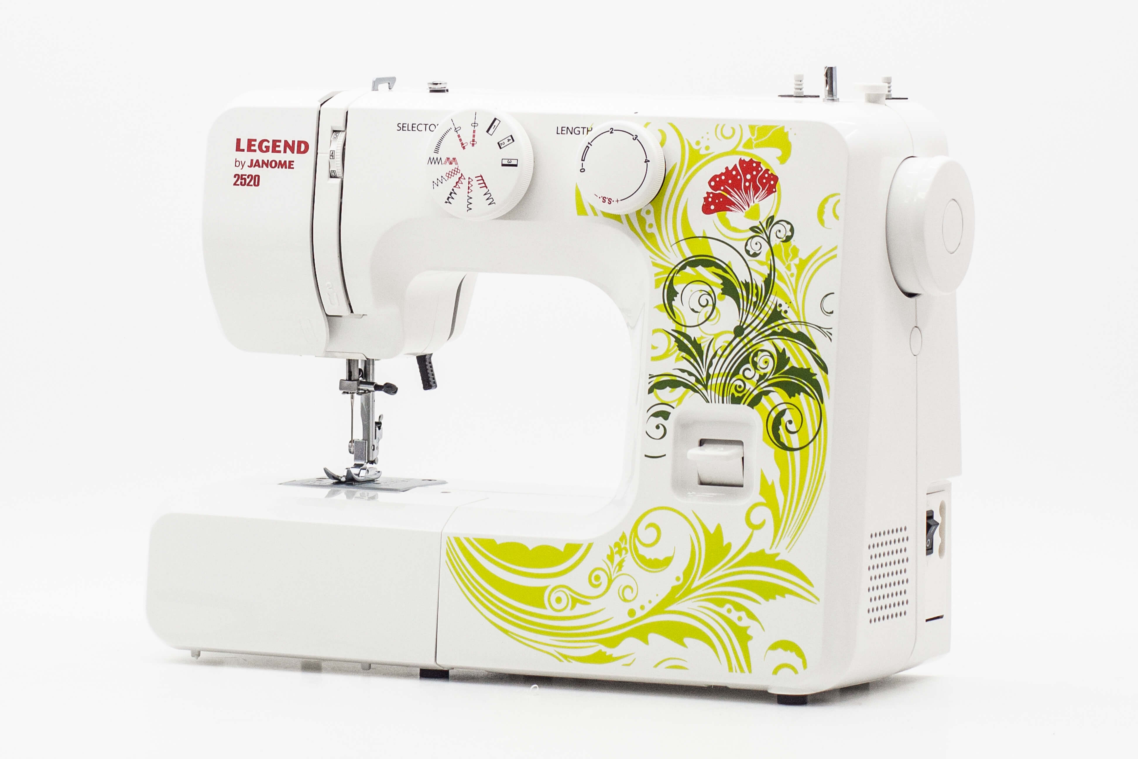 Швейная машина Janome LE-2520 белая швейная машина janome legend le 35