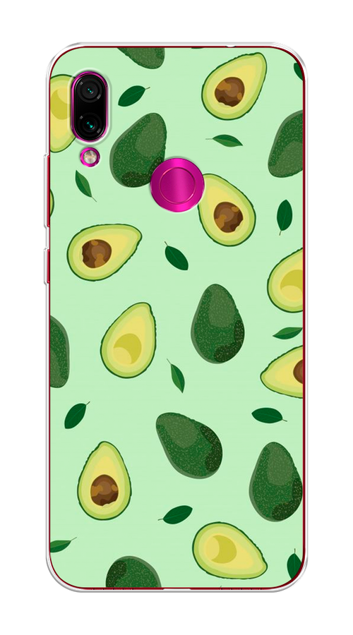 

Чехол на Xiaomi Redmi Note 7 "Blue avocado", Коричневый;зеленый, 34750-1