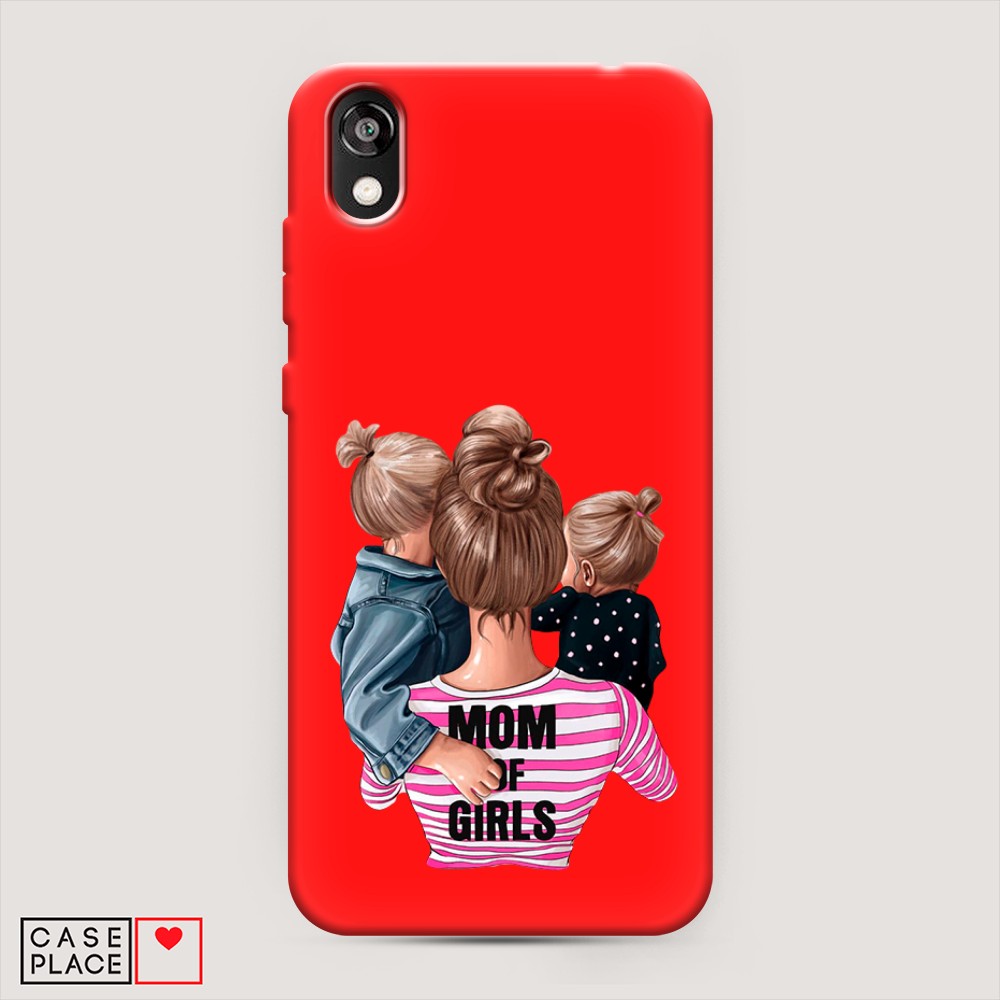 

Чехол Awog на Huawei Y5 2019/Honor 8S/8S Prime "Mom of Girls", Разноцветный, 6103953-1