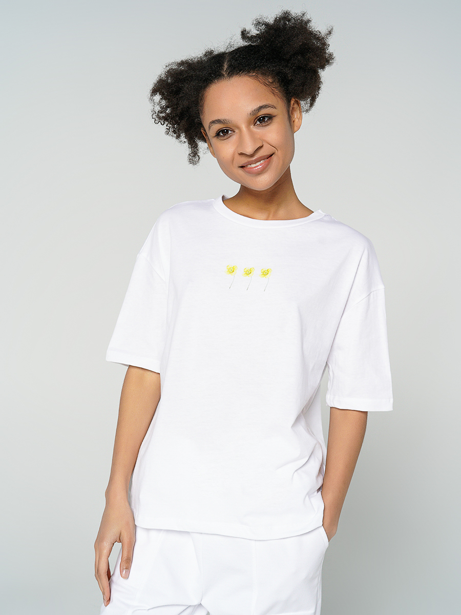 

Футболка женская ТВОЕ 80225 белая S, 80225