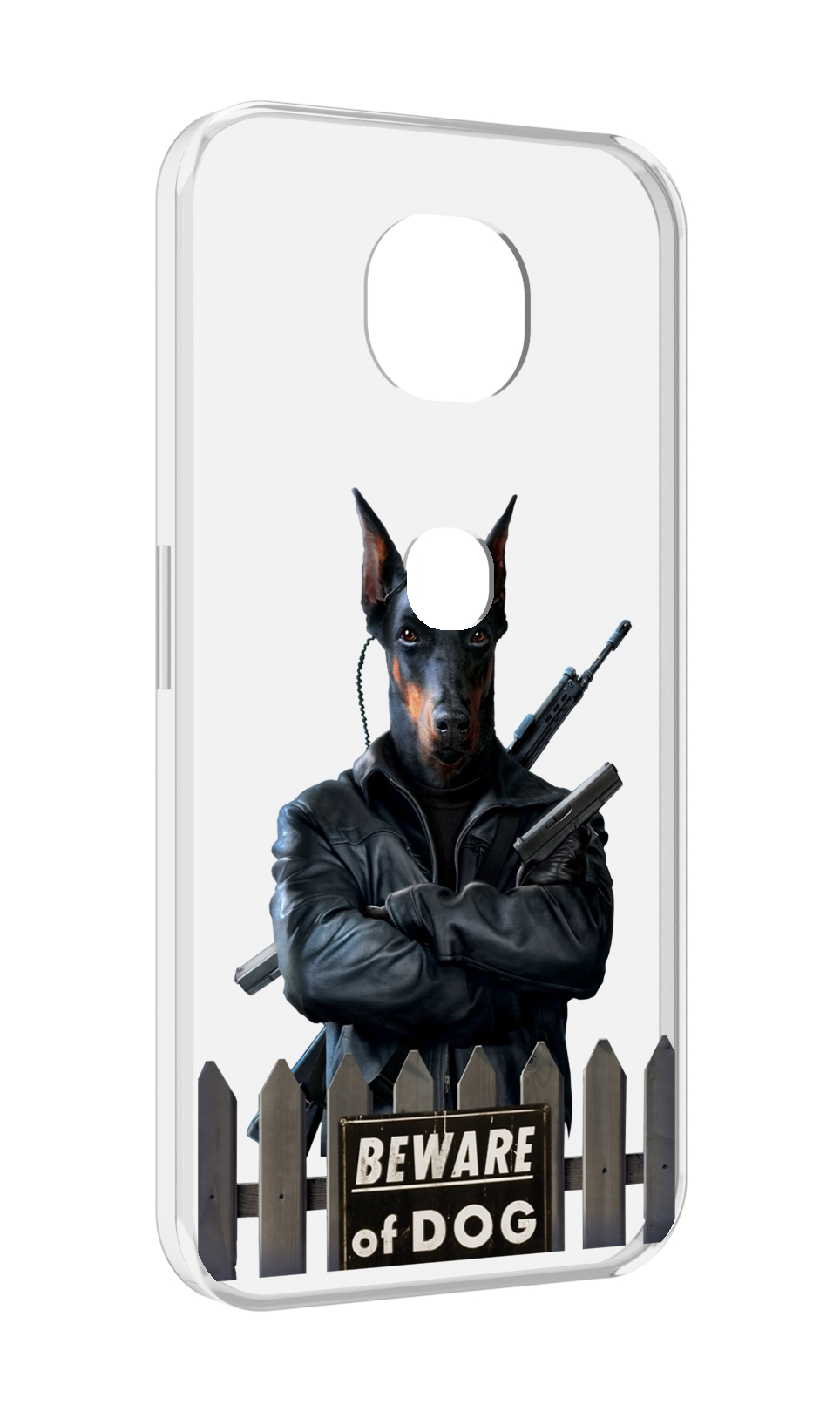 

Чехол MyPads доберман для Motorola Moto G5S (XT1799-2), Прозрачный, Tocco