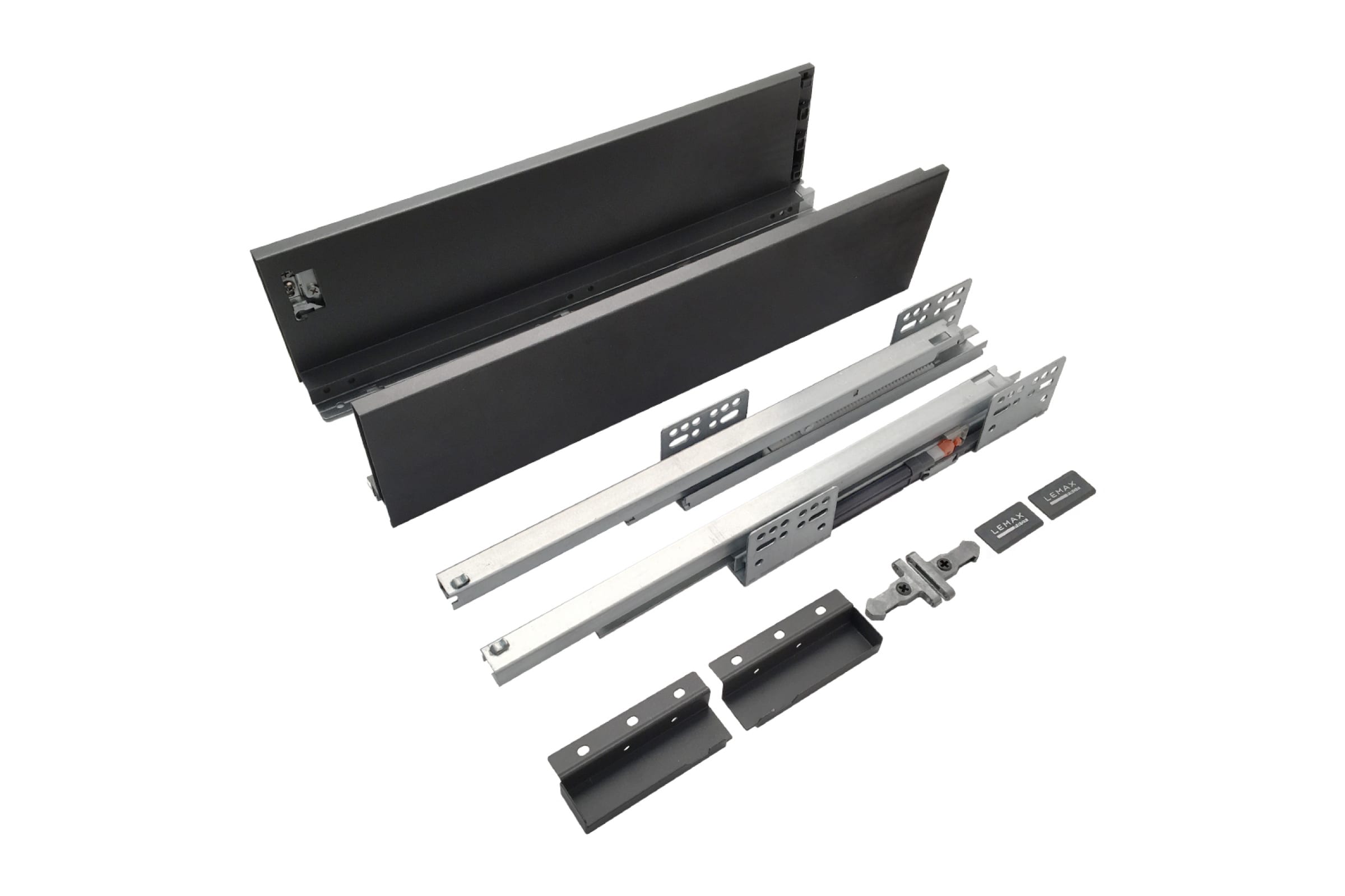 

Lemax prof Комплект системы выдвижения Lembox, H=199, 500 мм, серый Lembox-199-500-GR, Lembox