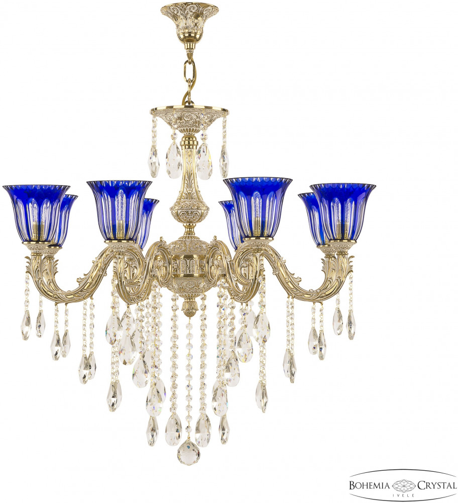 

Подвесная люстра Florence 71101/8/250 B GW P2 U Clear-Blue/H-1H