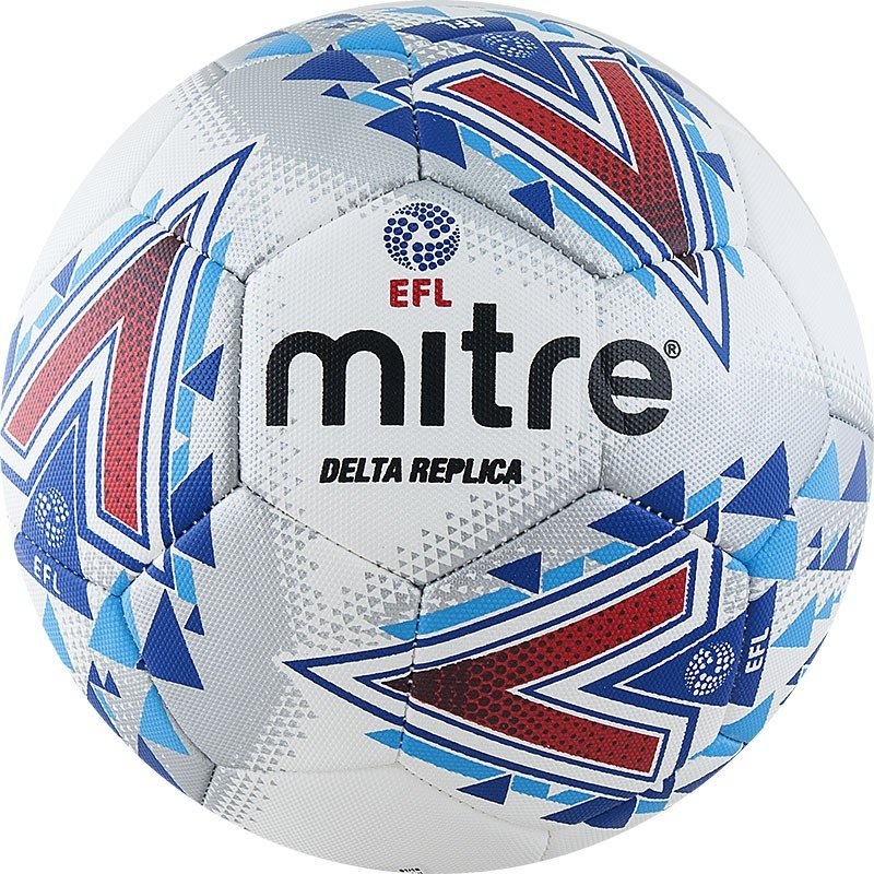 фото Мяч футб. mitre delta replica bb1981whl, р.5,мат.тпу,30 п, маш.сш,бело-сине-красный