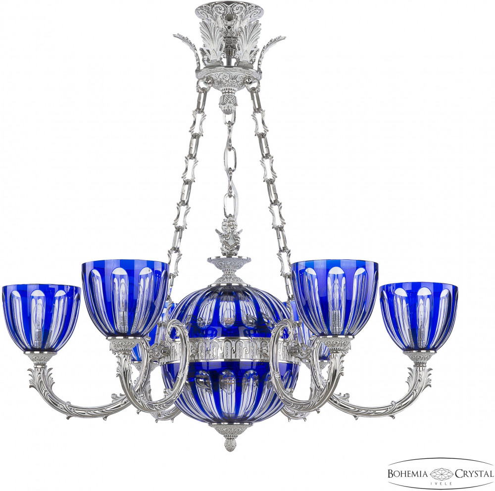 

Подвесная люстра Florence 71009P/6/210 NW P1 U Clear-Blue/H-1H Y8 FA2S