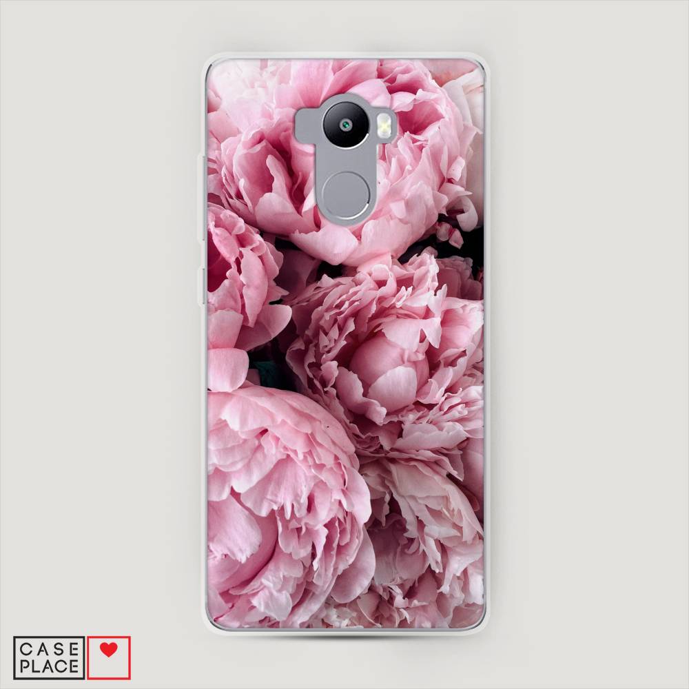 

Пластиковый чехол "Нежные пионы" на Xiaomi Redmi 4