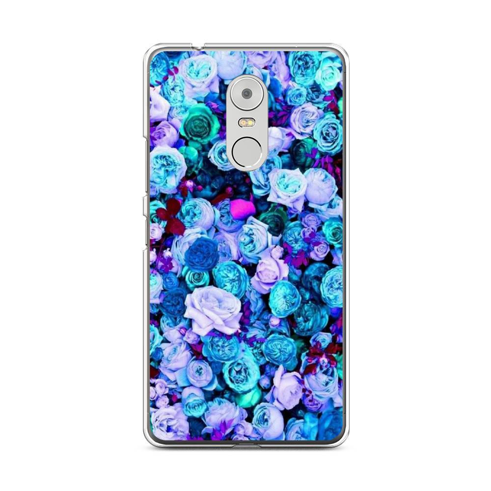 

Чехол на Lenovo K6 Note "Цветочный ковер", Фиолетовый, 112250-2