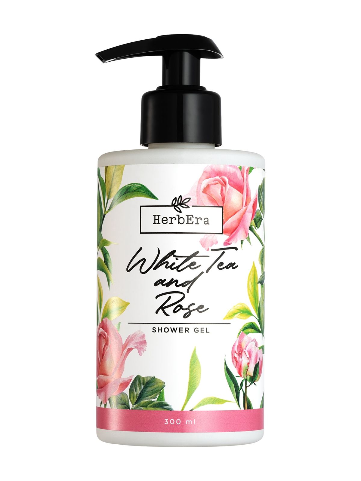 Гель для душа с ароматом белого чая и розы HerbEra White Tea and Rose Shower Gel