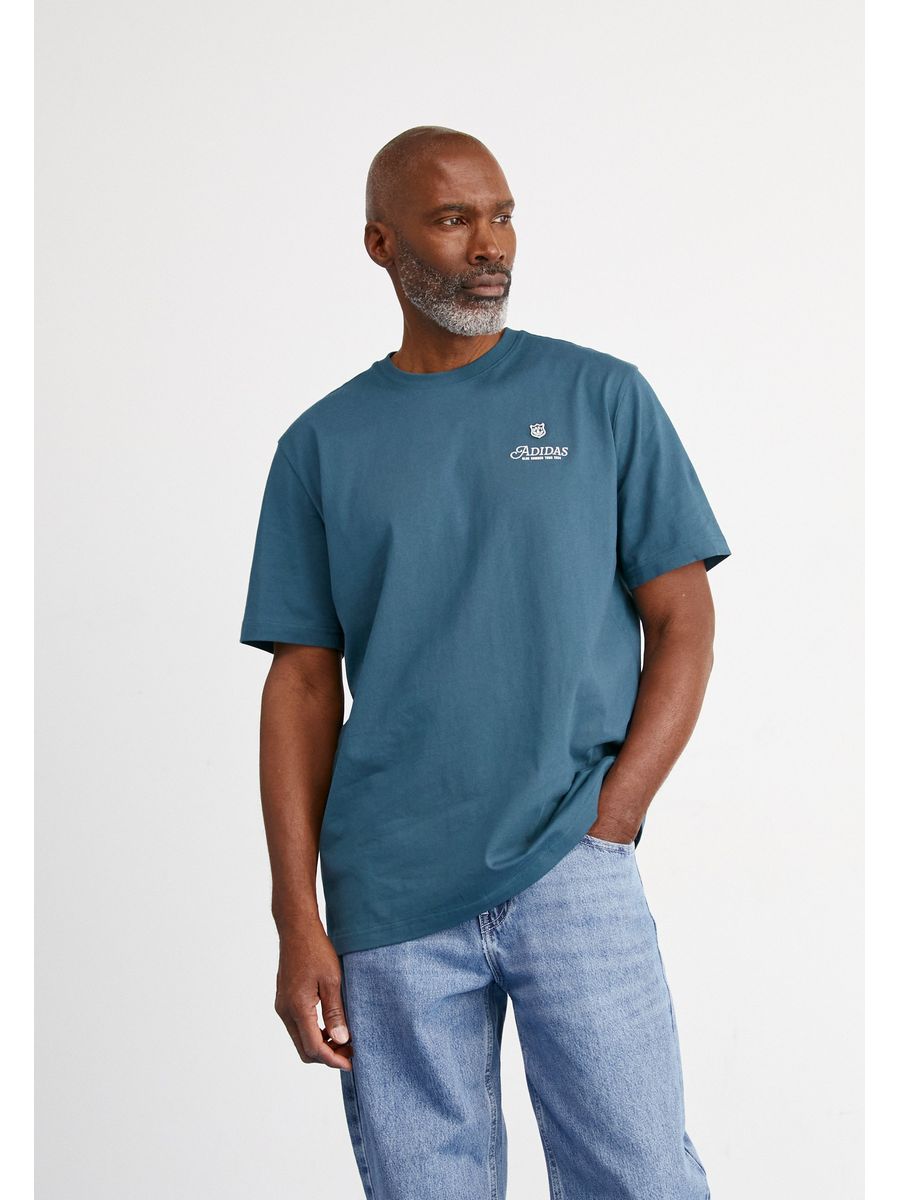 

Футболка мужская Adidas Originals AD122O11D синяя XS, Синий, AD122O11D
