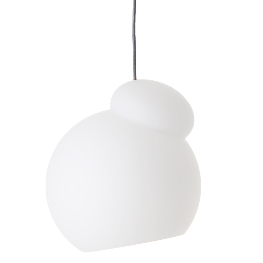 фото Лампа подвесная air ?28 см, белое опаловое стекло, 118470, a3 frandsen