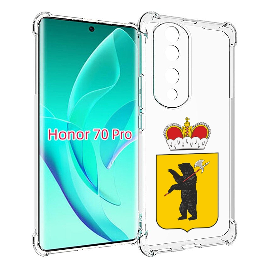 

Чехол MyPads герб-ярославская-область для Honor 70 Pro / 70 Pro Plus, Прозрачный, Tocco