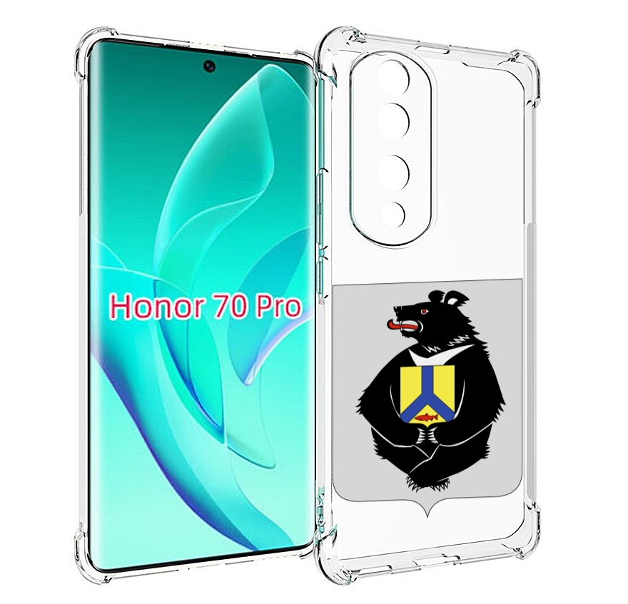 

Чехол MyPads герб-хабаровскии-краи для Honor 70 Pro / 70 Pro Plus, Прозрачный, Tocco