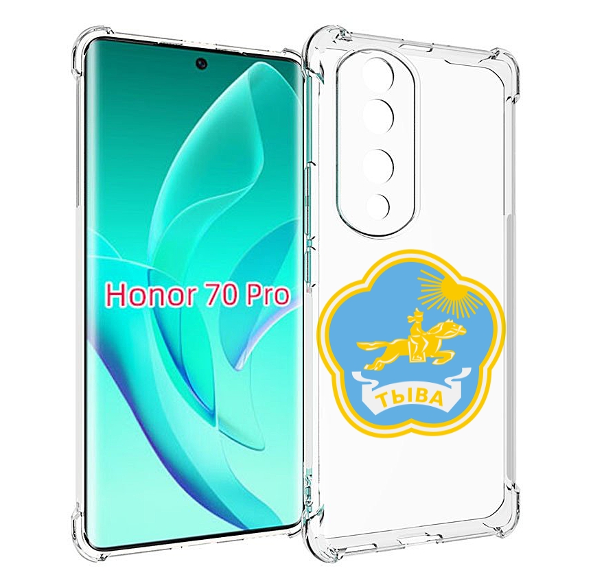 

Чехол MyPads герб-тыва-кызыл для Honor 70 Pro / 70 Pro Plus, Прозрачный, Tocco